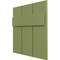 Ekena Millwork 12"W x 12"H True Fit PVC Joined Board-n-Batten Shutters Sample, Moss Green SAMPLE-TFPBBMG - alternate 4